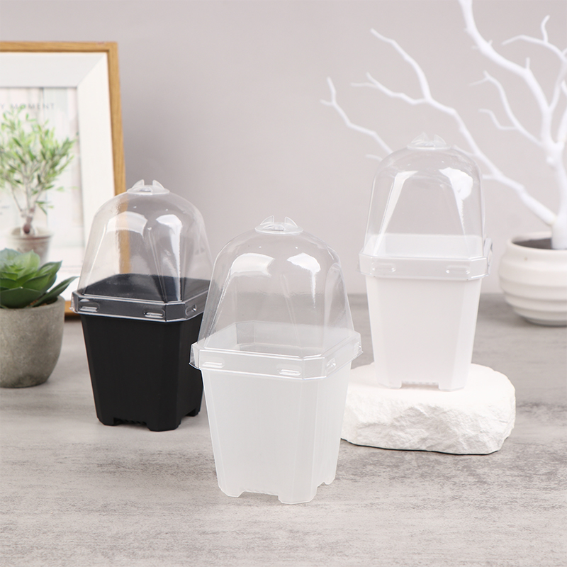 กระถางดอกไม้สี่เหลี่ยมขนาดเล็ก - Smart Garden Domes บทวิจารณ์และราคา