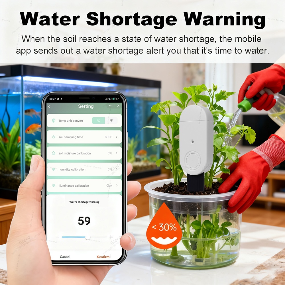 ซิกบีเครื่องทดสอบดิน วัดความอุ - Smart Garden Moisture Sensor บทวิจารณ์และราคา