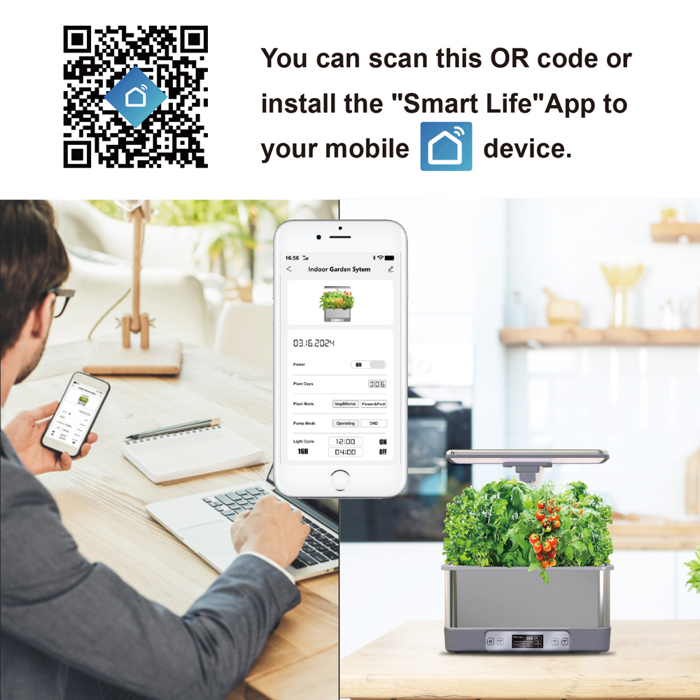 ระบบปลูกพืชไฮโดรโปนิกส์อัจฉริย - Smart Garden Domes บทวิจารณ์และราคา