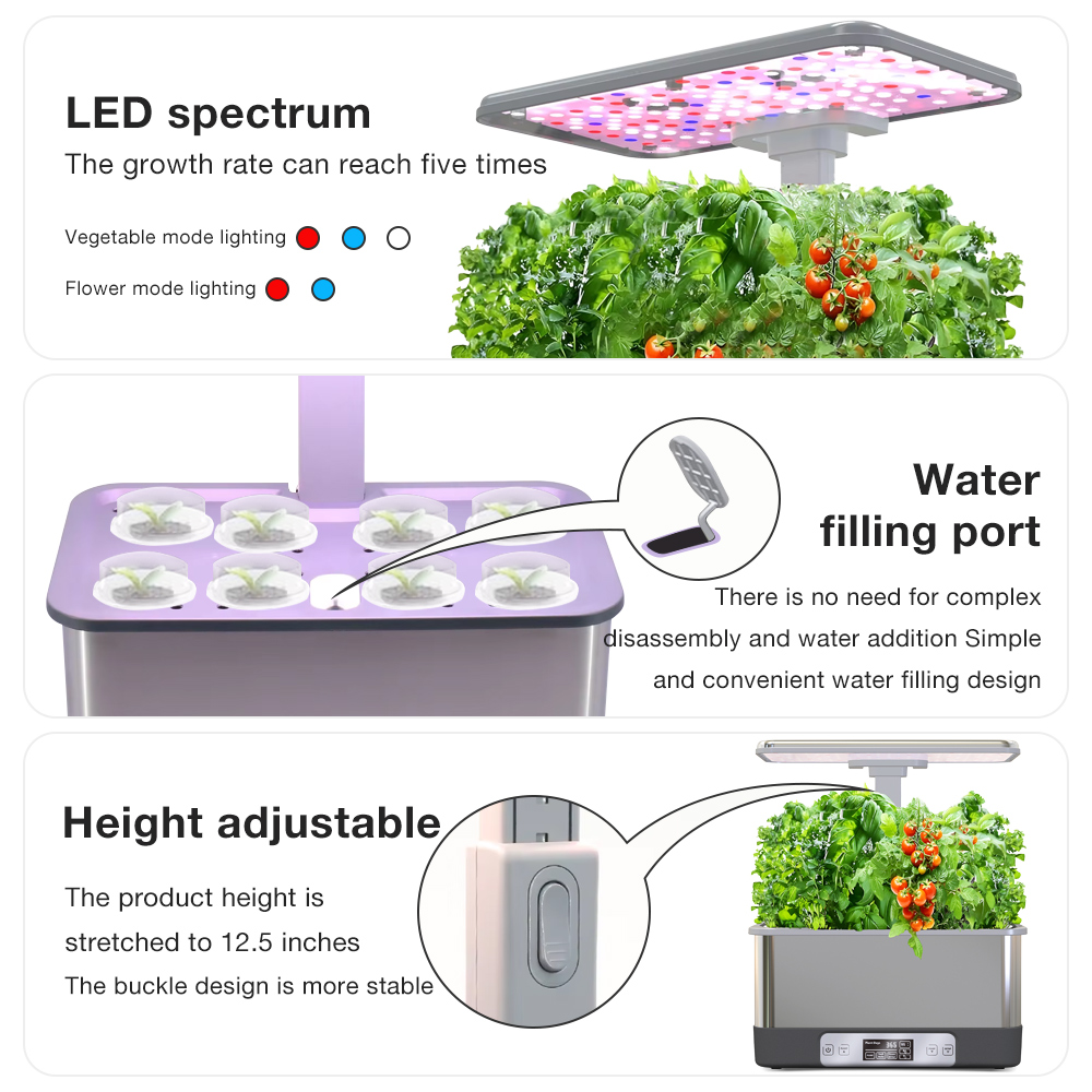ระบบปลูกพืชไฮโดรโปนิกส์อัจฉริย - Smart Garden Domes บทวิจารณ์และราคา