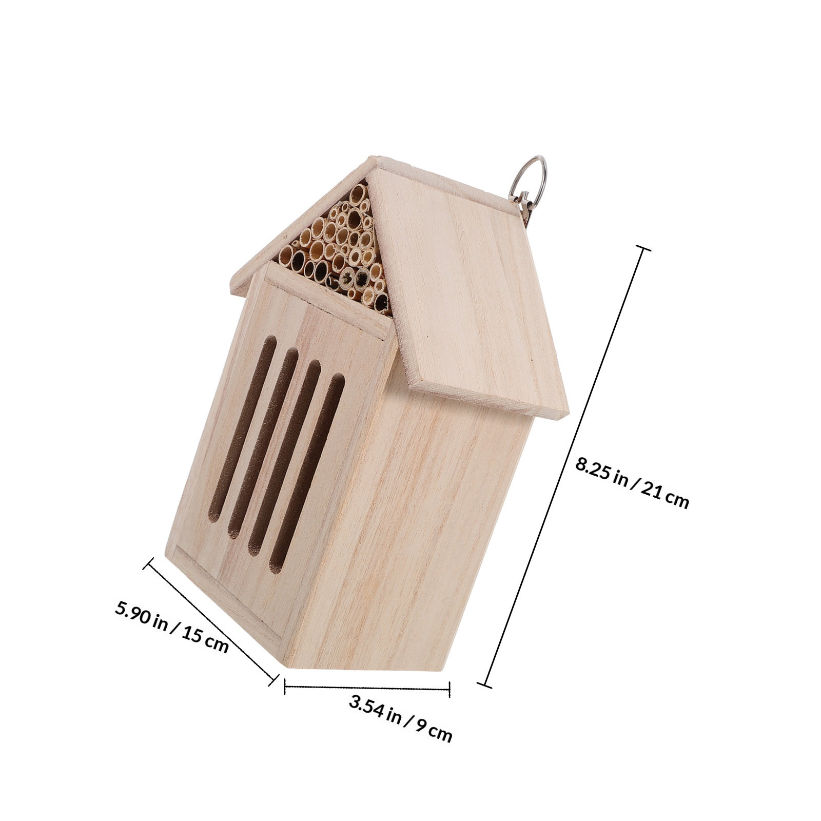 โรงแรมแมลงไม้ บ้านแมลง สวนกลาง - Insect Hotel Wood บทวิจารณ์และราคา