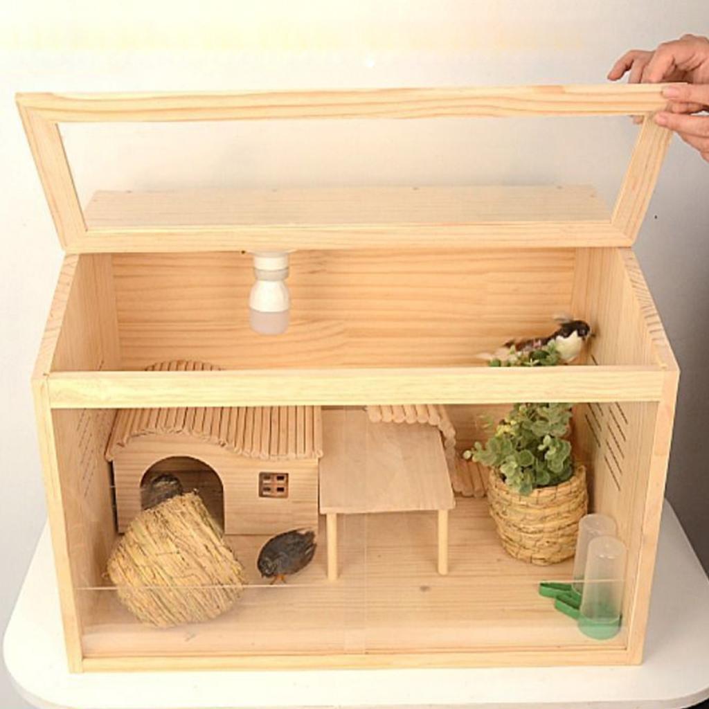 กล่องเลี้ยงลูกไก่ บ้านแฮมสเตอร - Insect Hotel Wood บทวิจารณ์และราคา